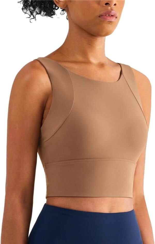 Fixed Cup Yoga Bra Vest has a cohesive Curve for Women Slim fit and Back Fitness